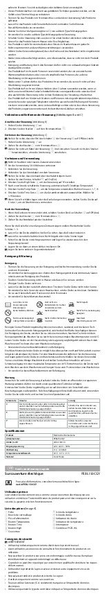 Preview for 2 page of nedis PEBL150CGY Quick Start Manual