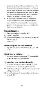 Preview for 16 page of nedis RDFM1110SI Quick Start Manual