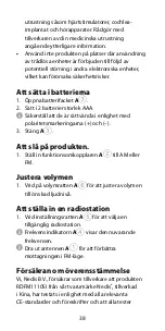 Preview for 38 page of nedis RDFM1110SI Quick Start Manual