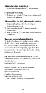 Preview for 51 page of nedis RDFM1110SI Quick Start Manual