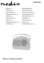 nedis RDFM5000BG Instruction Manual preview