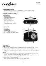 Предварительный просмотр 76 страницы nedis RDFM5000BK Manual