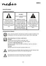 Предварительный просмотр 113 страницы nedis RDFM5000BK Manual