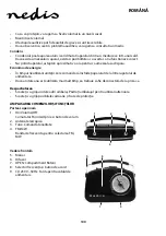 Предварительный просмотр 100 страницы nedis RDFM5000BN Manual