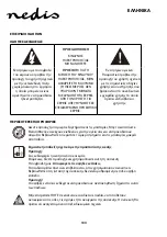 Предварительный просмотр 104 страницы nedis RDFM5000BN Manual