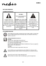 Предварительный просмотр 121 страницы nedis RDFM5000BN Manual