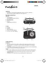 Предварительный просмотр 117 страницы nedis RDFM5000PI Manual