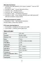 Preview for 32 page of nedis RDWR1100BK Quick Start Manual