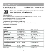 Preview for 26 page of nedis SAMP40025WT Quick Start Manual