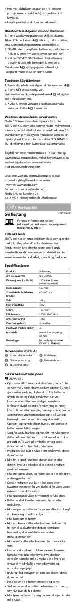 Preview for 11 page of nedis SEST250BK Quick Start Manual