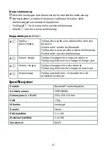 Preview for 37 page of nedis SPBT5000BK Quick Start Manual