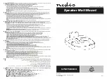 Preview for 1 page of nedis SPMT5600BK Installation Manual