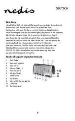 Предварительный просмотр 9 страницы nedis SPYCCL10CSR Manual