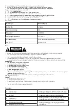 Preview for 2 page of nedis TVRC20SNBK Manual