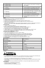 Preview for 3 page of nedis TVRC20SNBK Manual