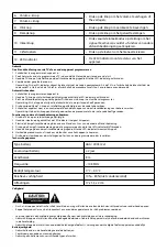 Preview for 3 page of nedis TVRC40PHBK Manual