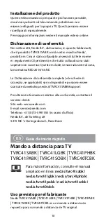 Preview for 10 page of nedis TVRC40TCBK Quick Start Manual