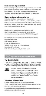 Preview for 18 page of nedis TVRC40TCBK Quick Start Manual