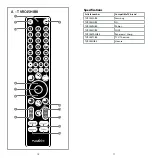 Preview for 6 page of nedis TVRC45SABK Manual