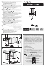 Preview for 1 page of nedis TVSM5830BK Installation Manual