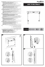 Preview for 1 page of nedis TVWM1036BK Quick Start Manual