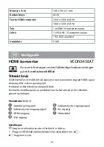 Preview for 16 page of nedis VCON3450AT Quick Start Manual