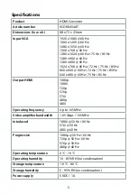 Предварительный просмотр 5 страницы nedis VCON3454AT Quick Start Manual