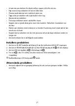 Preview for 21 page of nedis VCON3463BK Quick Start Manual