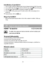 Preview for 28 page of nedis VCON3463BK Quick Start Manual