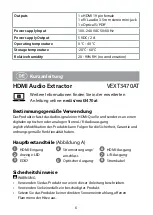 Preview for 6 page of nedis VEXT3470AT Quick Start Manual