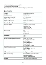 Preview for 12 page of nedis VEXT3470AT Quick Start Manual