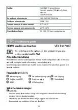 Preview for 20 page of nedis VEXT3470AT Quick Start Manual