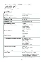 Preview for 33 page of nedis VEXT3470AT Quick Start Manual