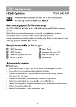 Preview for 6 page of nedis VSPL3464AT Quick Start Manual