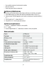 Preview for 21 page of nedis VSPL3464AT Quick Start Manual