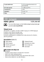 Preview for 22 page of nedis VSPL3464AT Quick Start Manual