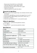 Preview for 9 page of nedis VSPL3468AT Quick Start Manual