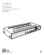 nedis VSPL3474AT Quick Start Manual preview