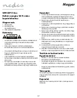 Preview for 17 page of nedis WIFICDP10GY Quick Start Manual