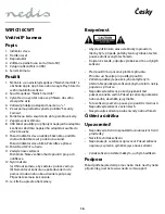 Preview for 16 page of nedis WIFICI10CWT Quick Start Manual