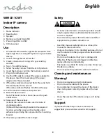 Preview for 3 page of nedis WIFICI11CWT Quick Start Manual