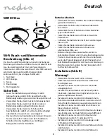 Preview for 9 page of nedis WIFIDS10WT Quick Start Manual