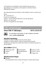 Preview for 24 page of nedis WIFILAW20WT Quick Start Manual