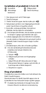 Preview for 44 page of nedis WIFILRC10E27 Quick Start Manual