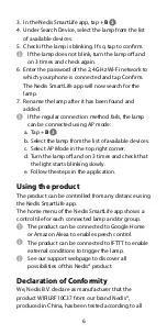 Preview for 6 page of nedis WIFILRF10C37 Quick Start Manual