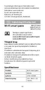 Preview for 43 page of nedis WIFILRT10A60 Quick Start Manual