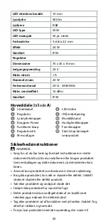 Preview for 42 page of nedis WIFILS51CRGB Quick Start Manual