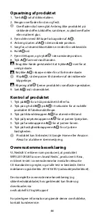 Preview for 44 page of nedis WIFILS51CRGB Quick Start Manual