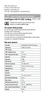 Preview for 45 page of nedis WIFILS51CRGB Quick Start Manual