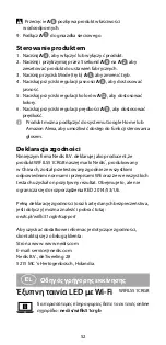 Preview for 52 page of nedis WIFILS51CRGB Quick Start Manual